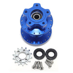 For Sur-ron Light Bee X / Segway X160 X260 / 79Bike Falcon M / E Ride Pro-SS Rear Wide Tire Hub Sprocket Kit