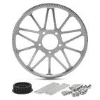 Kit 1 (Front 23T+Rear 94T) / Silver