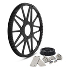 Kit 2 (Front 28T+Rear 94T) / Black