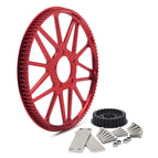 Kit 2 (Front 28T+Rear 94T) / Red