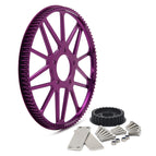 Kit 2 (Front 28T+Rear 94T) / Purple