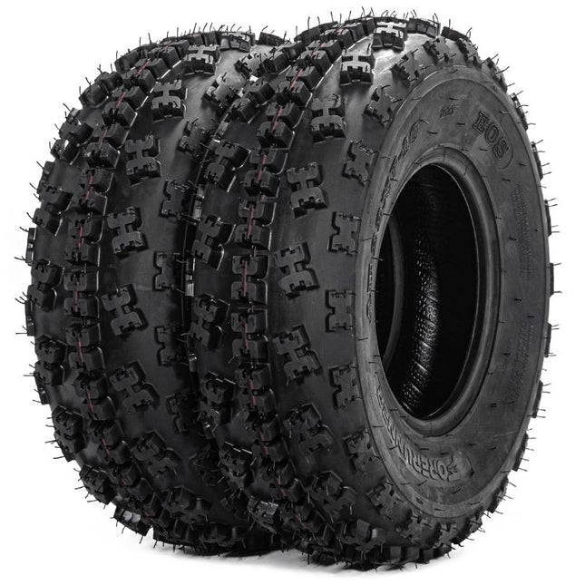 2pcs 22x7-10 6PR ATV / UTV Tires All Terrain Mud Tires