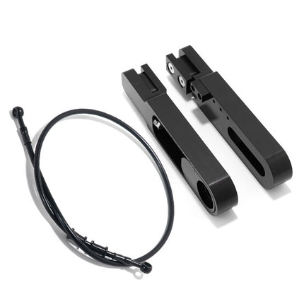 For Kawasaki ZX6R 2009-2024 6-9 Inch Swingarm Extensions Brake Line Chain Remover Kit