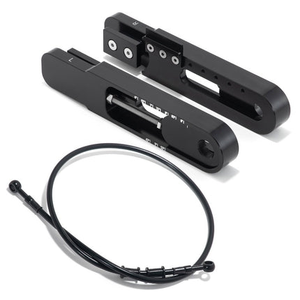 For KTM 690 SMC R / Enduro 08-22 / Husqvarna 701 Supermoto 16-22 4.5-9 Inch Swingarm Extensions Brake Line Chain Remover Kit