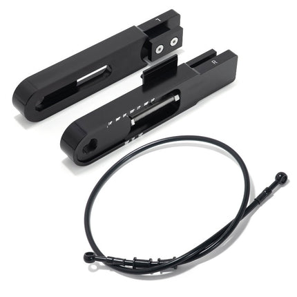 For KTM 690 Duke 2008-2021 4.5-9 Inch Swingarm Extensions Brake Line Chain Remover Kit