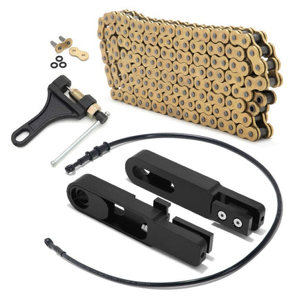 For Yamaha R1 2007-2014 6-9 Inch Swingarm Extensions Brake Line Chain Remover Kit