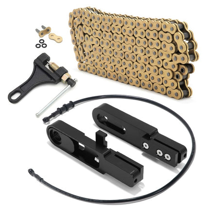 For Yamaha R6 2003-2005 6-9 Inch Swingarm Extensions Brake Line Chain Remover Kit