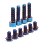 For Sur-ron Light Bee X / Segway X160 X260 / 79Bike Falcon M Titanium Complete Screws Bolts Kit