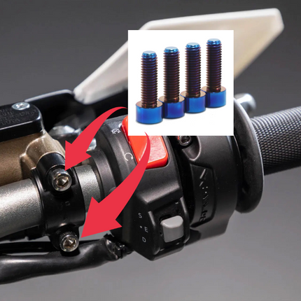 Titanium Alloy Complete Screws Set For Sur-ron Ultra Bee