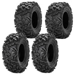 Universal 6 Ply ATV / UTV All-Terrain Tire Sets 27X9-12 Front 27X11-12 Rear