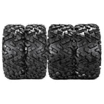 Universal 6 Ply ATV / UTV All-Terrain Tire Sets 27X9-12 Front 27X11-12 Rear