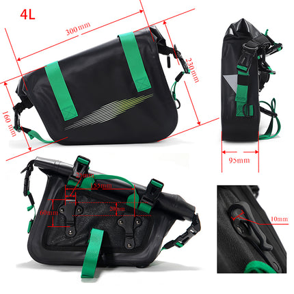 For Talaria XXX / Talaria Sting / MX3 / R MX4 / MX5 Pro / Sur-Ron Light Bee X / 79Bike Falcon M / E Ride Pro-SS Motorcycle 8L Saddle Bags