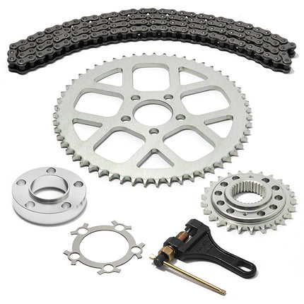 For Harley Davidson Dyna 2006-2017 X-Ring Chain Conversion Kit Sprocket