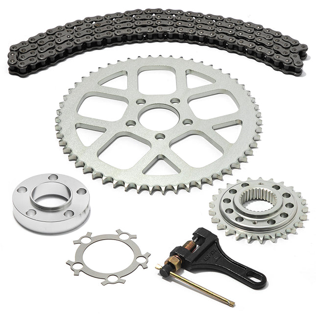 For Harley Davidson Dyna 2006-2017 X-Ring Chain Conversion Kit Sprocket