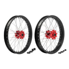 Front 17*1.6+Rear 17*2.15 / Red