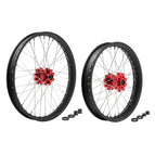 Front 19*1.6+Rear 18*2.15 / Red