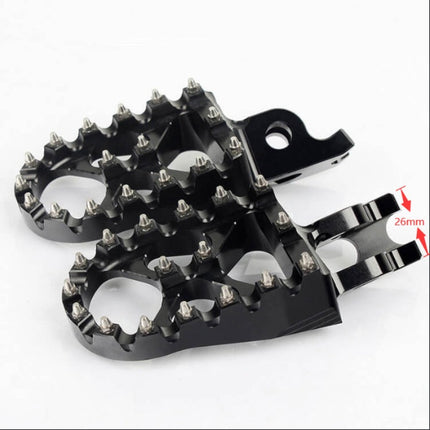 For Honda CRF250R CRF250X 2004-2024 / CRF450R CRF450X 2002-2024 Foot Pegs Footpegs Footrest Pedals