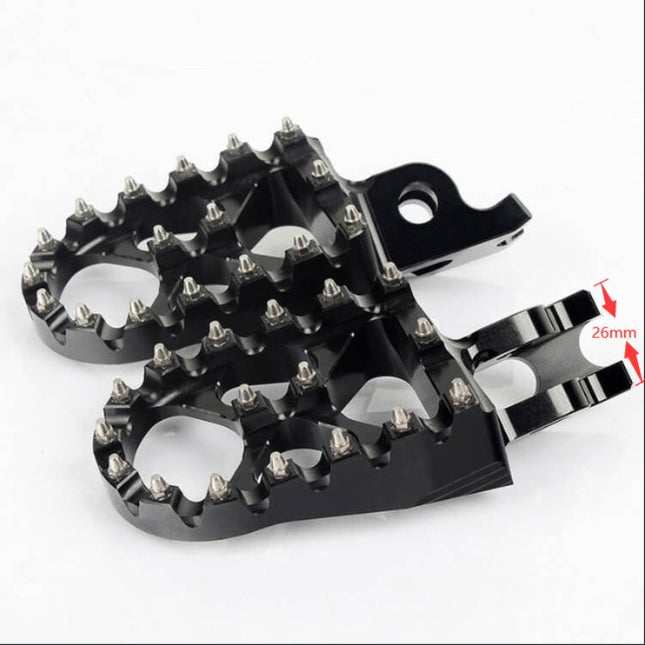 For Honda CRF250R CRF250X 2004-2024 / CRF450R CRF450X 2002-2024 Foot Pegs Footpegs Footrest Pedals