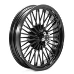 Front Rear Cast Wheel Set Fat Spoke for Harley Dyna Wide Glide Super Glide Street Bob Low Rider 2008-2017