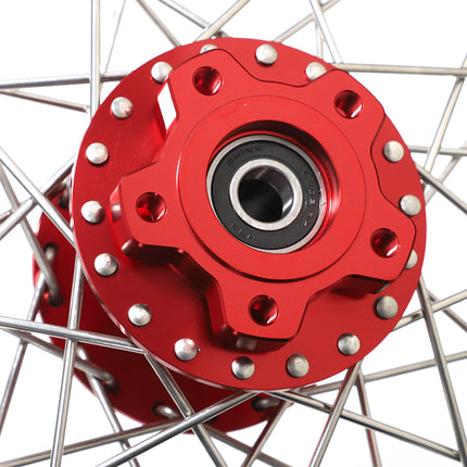 For Sur-Ron Light Bee X S / Segway X160 X260 / 79Bike Falcon M / E Ride Pro-SS 2.0 Supermoto 12*2.15 Front Rear Spoke Wheel Set