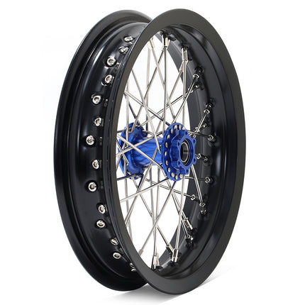 For Sur-Ron Light Bee X S / Segway X160 X260 / 79Bike Falcon M / E Ride Pro-SS 2.0 Supermoto 12*2.15 Front Rear Spoke Wheel Set