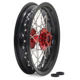 For Sur-Ron Light Bee X S / Segway X160 X260 / 79Bike Falcon M / E Ride Pro-SS Supermoto 12''×2.15'' Front Rear Spoke Wheel Set