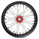 For Talaria Sting / Talaria Sting MX3 / Talaria Sting R MX4 / Talaria XXX Supermoto 12x2.15 Front Rear Spoke Wheel Hub Set
