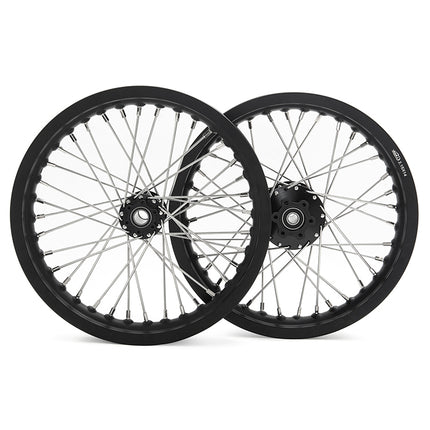14*2.15 Front & Rear Spoke Wheel Set for Sur-Ron Light Bee X / S / Segway X160 X260 / 79Bike Falcon M / E Ride Pro-SS 2.0