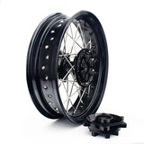 17" Aluminum Front Rear Spoke Wheel Set for Suzuki DRZ400 DRZ400S DRZ400E DRZ400SM 2000-2024