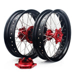 17" Aluminum Front Rear Spoke Wheel Set for Suzuki DRZ400 DRZ400S DRZ400E DRZ400SM 2000-2024