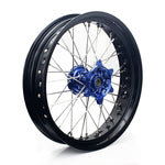 17" Aluminum Front Rear Spoke Wheel Set for Suzuki DRZ400 DRZ400S DRZ400E DRZ400SM 2000-2024