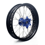 17" Supermoto Aluminum Front Rear Spoke Wheel Set for Suzuki DR650SE 1996-2024