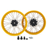 17" Aluminum Front Rear Spoke Wheel Set For Husqvarna Svartpilen 401 / KTM Duke 390 2017-2022