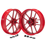 17" Supermoto Tubeless Front Rear Cast Wheels for Honda CRF250RX 2019-2024 / CRF450RX 2017-2024