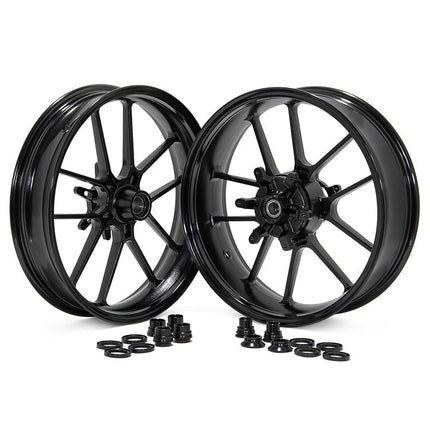 17" Supermoto Tubeless Front Rear Cast Wheels for Husaberg All Model 2003-2014 / Husqvarna 125-501cc 2014-2024