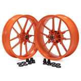 17" Supermoto Tubeless Front Rear Cast Wheels for Husaberg All Model 2003-2014 / Husqvarna 125-501cc 2014-2024