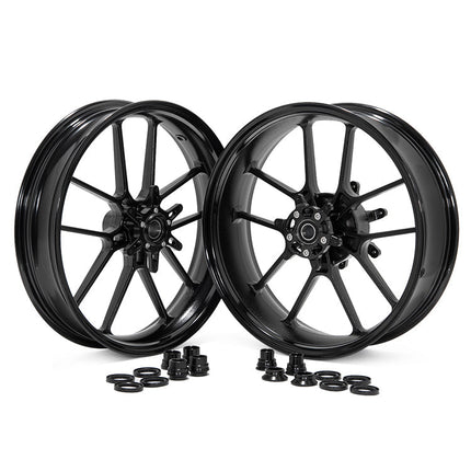17" Supermoto Tubeless Front Rear Cast Wheels for Husaberg All Model 2003-2014 / Husqvarna 125-501cc 2014-2024