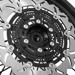 19''X 3.0'' Front & 17''X 4.25'' Rear Spoked Wheel Rims Hubs Disc Set For Honda CB400X