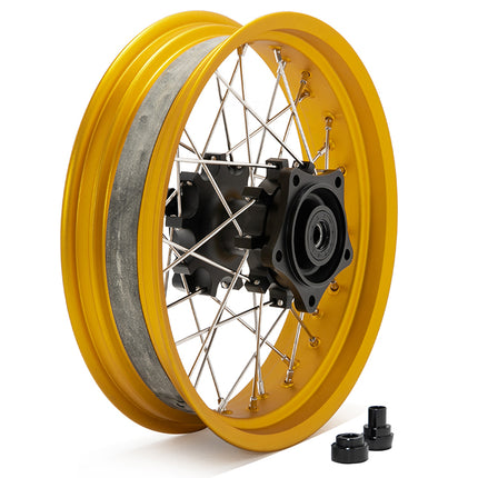 19x3.0 Front & 17x4.25 Rear Spoked Wheel Rims Hubs Disc Set For Honda CB400X