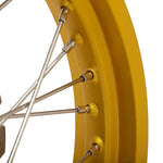 19''X 3.0'' Front & 17''X 4.25'' Rear Spoked Wheel Rims Hubs Disc Set For Honda CB400X