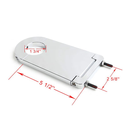 Street Rod Universal Chrome Aluminum Steering Column Drop Bracket for all