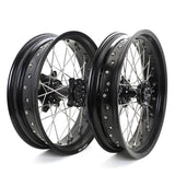 Aluminum Front Rear Spoke Wheel Set for Honda CRF250R 2014-2024 / CRF450R 2013-2024