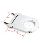 Street Rod Universal Chrome Aluminum Steering Column Drop Bracket for all