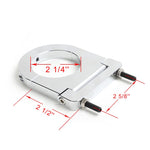 Street Rod Universal Chrome Aluminum Steering Column Drop Bracket for all