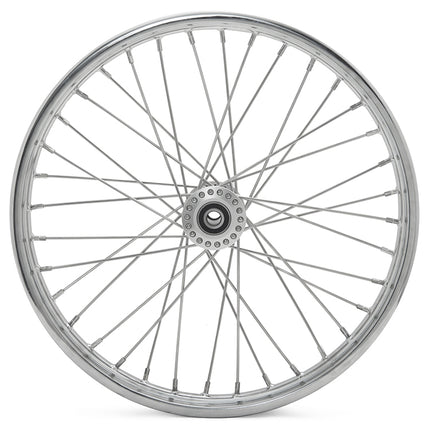 21 Inch Front Spoked Spool Wheel Rim Hub for Harley Models With 3/4 Axle Universal