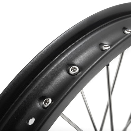 21 Inch Front Spoked Spool Wheel Rim Hub for Harley Models With 3/4 Axle Universal