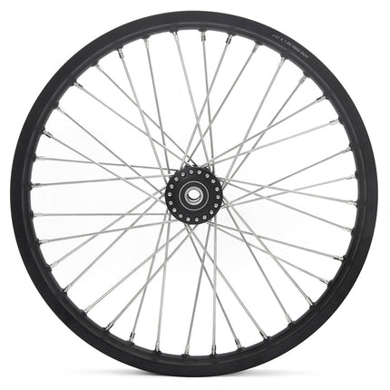 21 Inch Front Spoked Spool Wheel Rim Hub for Harley Models With 3/4 Axle Universal