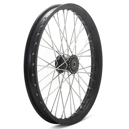 21 Inch Front Spoked Spool Wheel Rim Hub for Harley Models With 3/4 Axle Universal