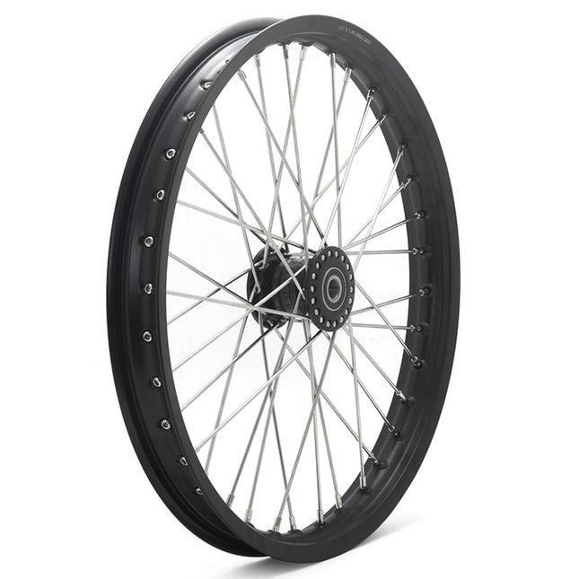 21 Inch Front Spoked Spool Wheel Rim Hub for Harley Models With 3/4 Axle Universal