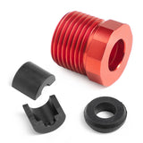 SeaDoo Steering Reverse Aluminum Cable Lock Nut & Half Rings & Rubber Washer 277001729 277000055 21110009